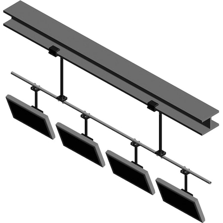 Peerless Industries Peerless Multi Jumbo Display System Mdj 710 Mounting Component ( MDJ710